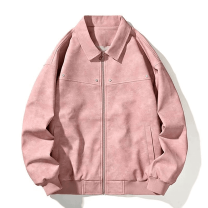 Retro Brown Coat For Women Pink MuddyStock