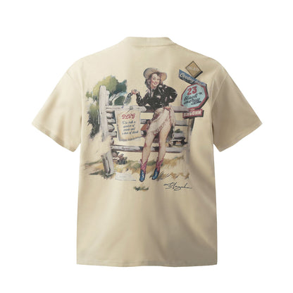 Men's Loose Leisure All-matching T-shirt