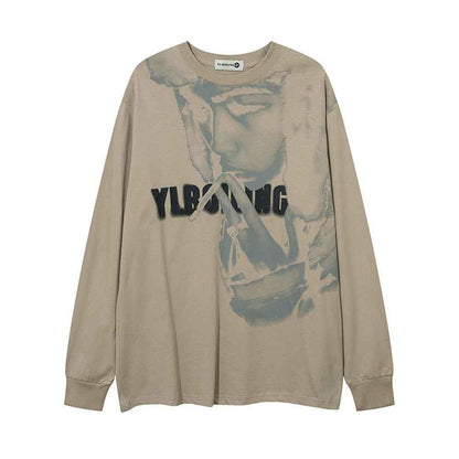 Women's Casual Cotton T-shirt Apricot L null