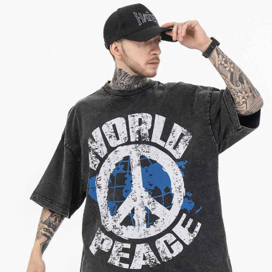 Men's Fashion Printed Short-sleeved T-shirt MuddyStock