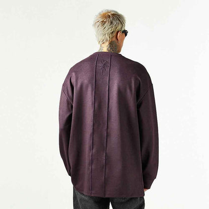 Loose Round Neck Sweashirt For Men null