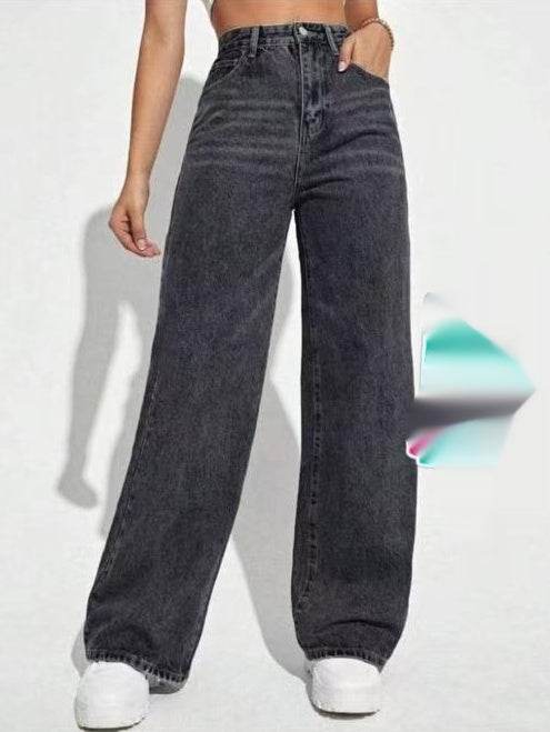European And American Ladies Jeans For Women Black 2 MuddyStock