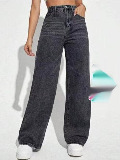 European And American Ladies Jeans For Women Black 2 MuddyStock