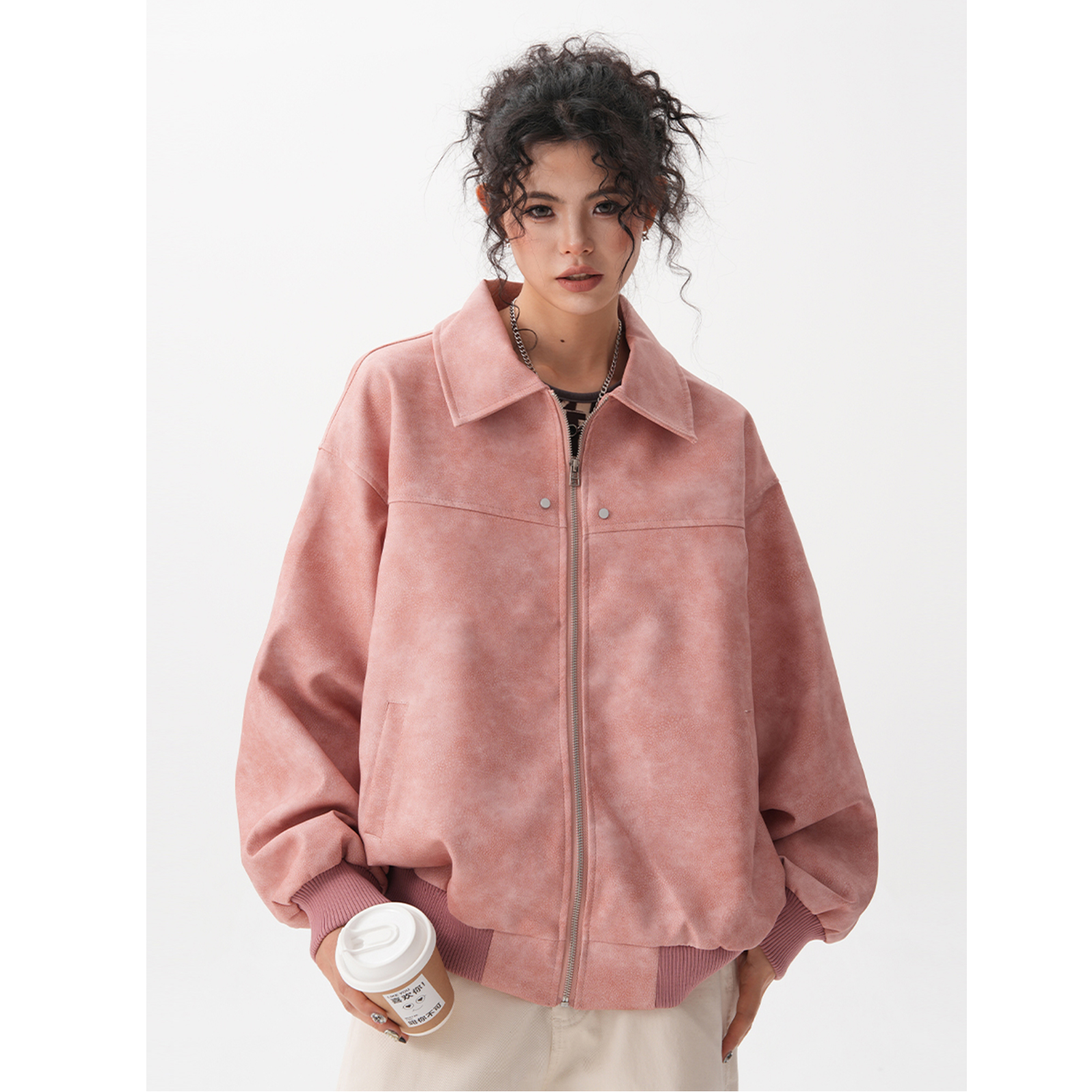 Retro Brown Coat For Women MuddyStock