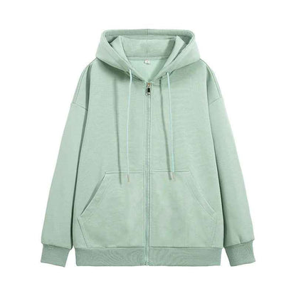 Simple Hoodie For Men And Women Light Green MuddyStock