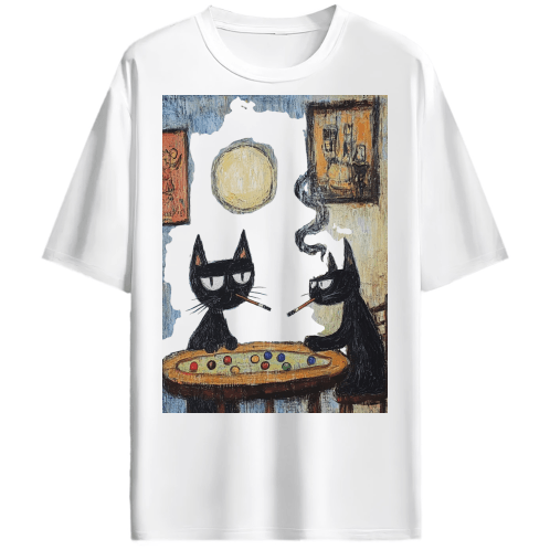 Printed T-shirt For Men White