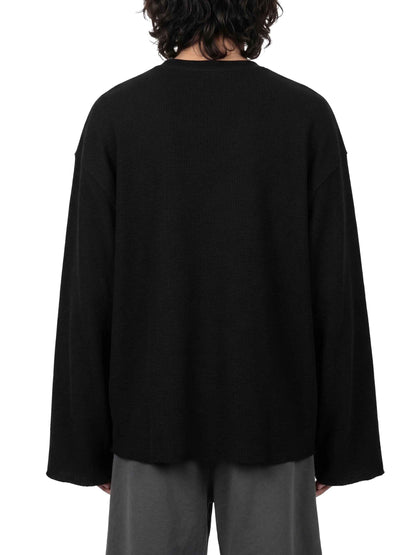 Unisex Waffle Raw Edge T-Shirt | MuddyStock Originals