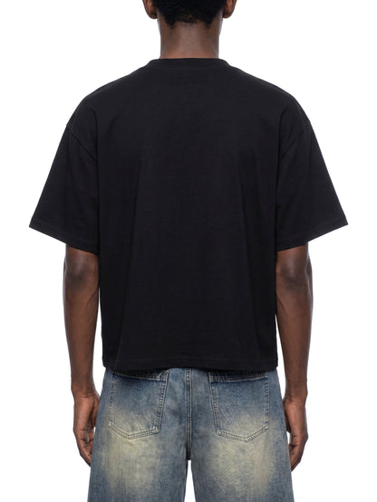 Boxy Drop Shoulder Crop T-Shirt For Men | MuddyStock Originals