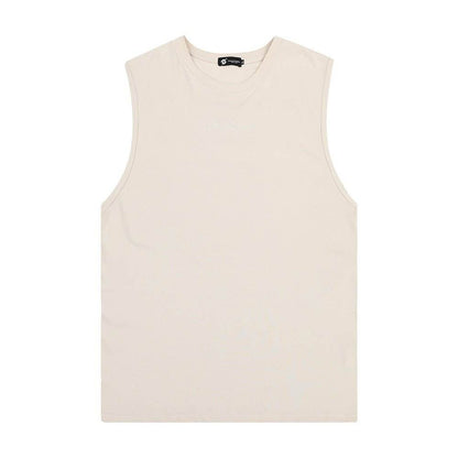 Letter Affixed Cloth Embroidered Vest For Men And Women MuddyStock