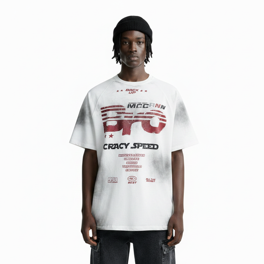 Letter Print Short-sleeve T-shirt For Men null