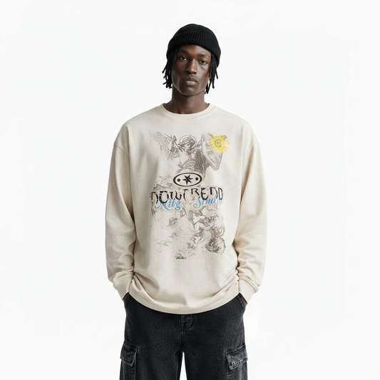 Printed long sleeved T-shirt For Men | MuddyStock Originals