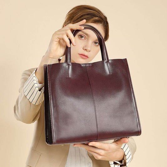 Retro Satchel Large Capacity Women's Tote MuddyStock
