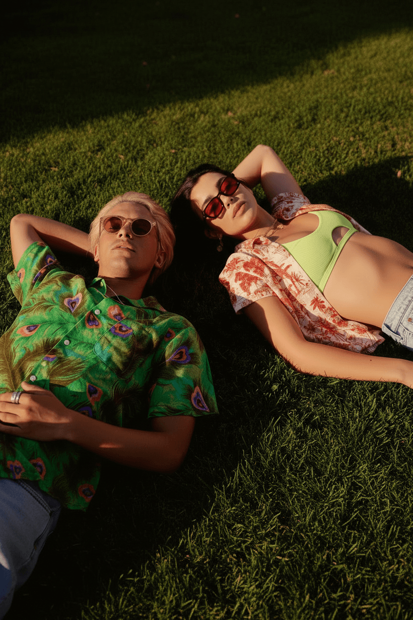 Summer Drop Banner — Portrait