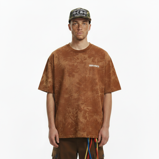 Tie Dye Camouflage Short Sleeve T-shirt For Men All Products