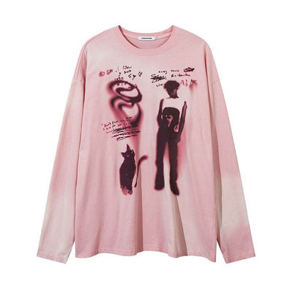 Trendy Loose Leisure All-matching Bottoming Top MuddyStock