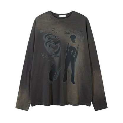 Trendy Loose Leisure All-matching Bottoming Top MuddyStock