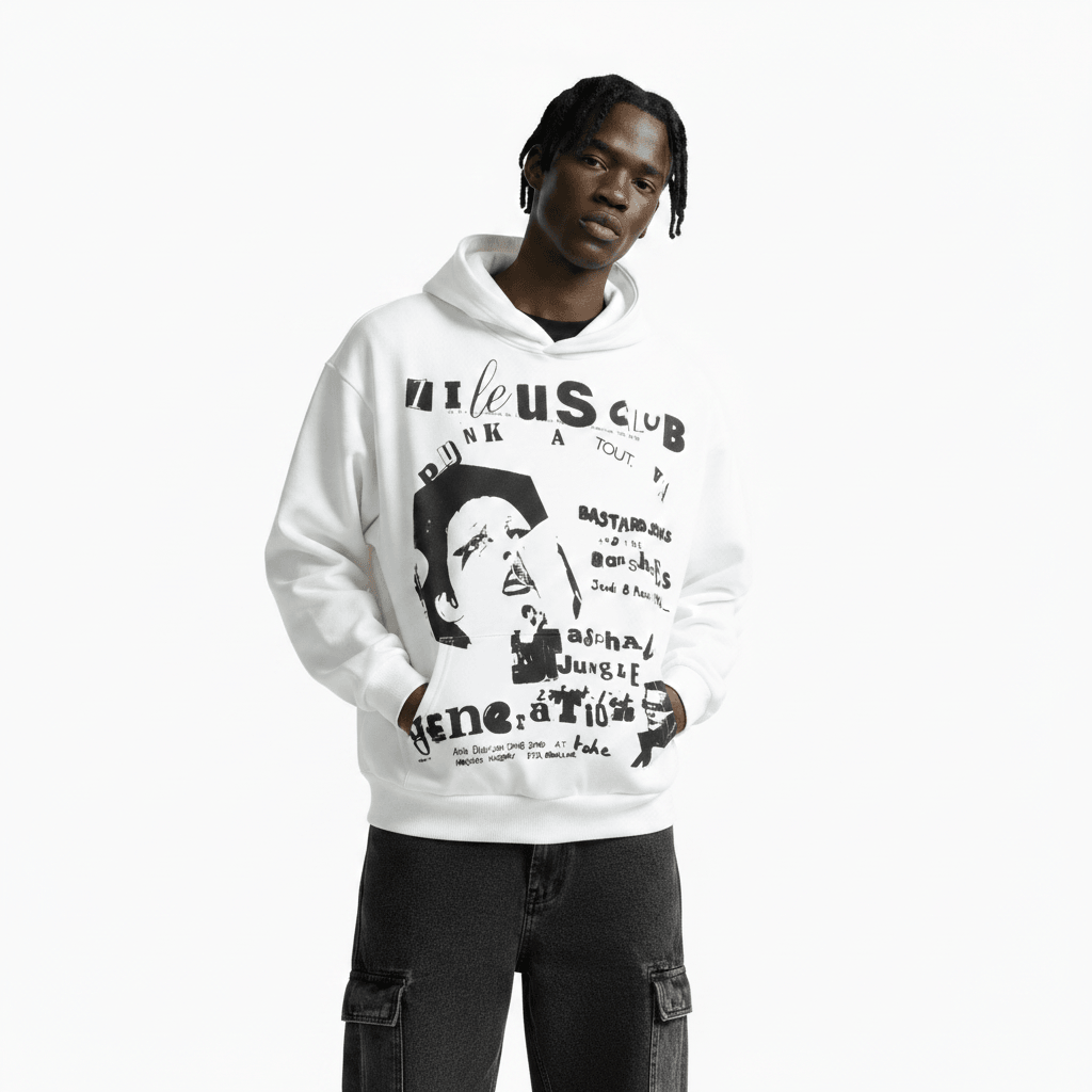 Streetwear Style Hoodie For Men null
