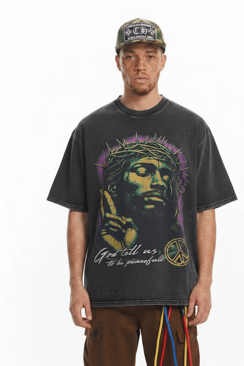 Mock character avatar printed short sleeved t-shirt for women | MuddyStock Originals