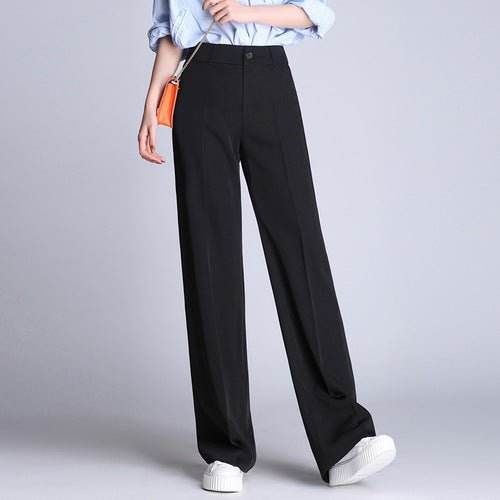 Wide-leg Casual Straight-leg Suit Trousers MuddyStock