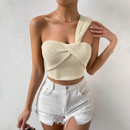 Women's single shoulder camisole top | MuddyStock Originals MuddyStock